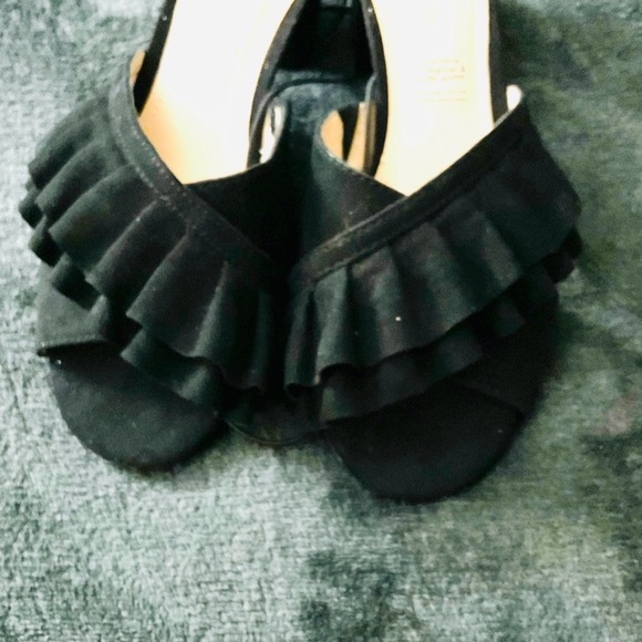 Liz Claiborne Fringe Mules/Heels - Picture 12 of 12